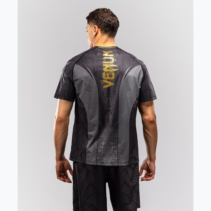 Férfi póló Venum Galactic 3.0 Dry Tech black/gold 2