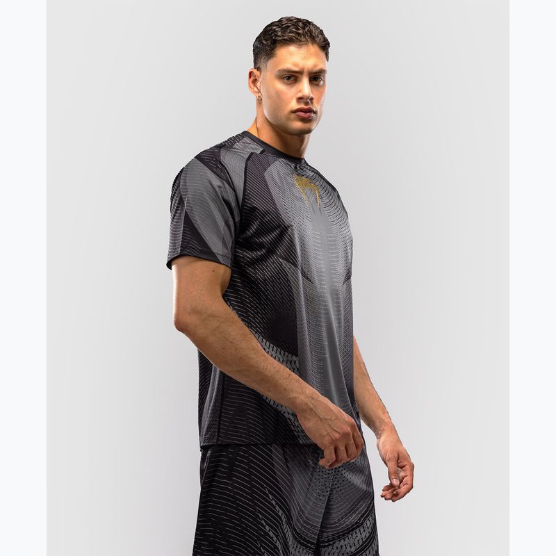 Férfi póló Venum Galactic 3.0 Dry Tech black/gold 4