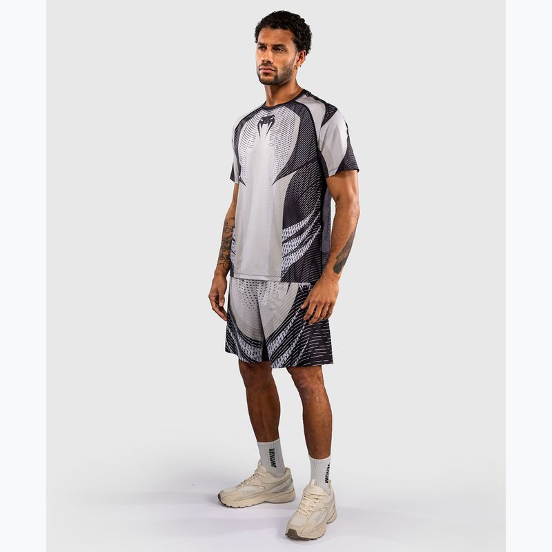 Férfi póló Venum Galactic 3.0 Dry Tech off white/black 2