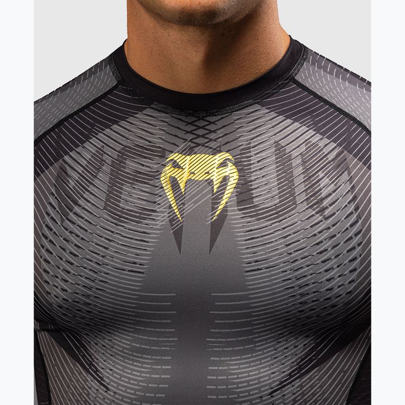 Férfi rashguard Venum Galactic 3.0 Rashguard SS black/gold 5