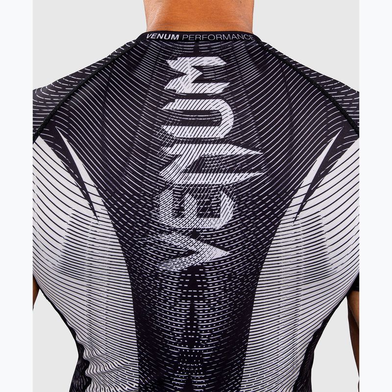 Férfi rashguard Venum Galactic 3.0 Rashguard SS off white/black 6