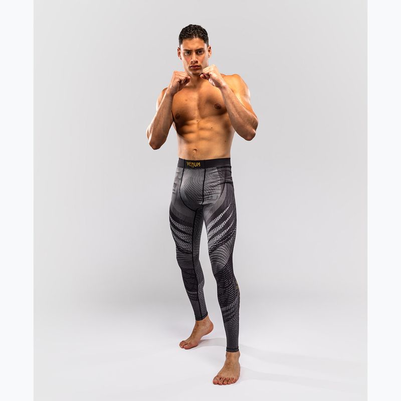 Férfi edzőleggingsek Venum Galactic 3.0 Spats black/gold 2