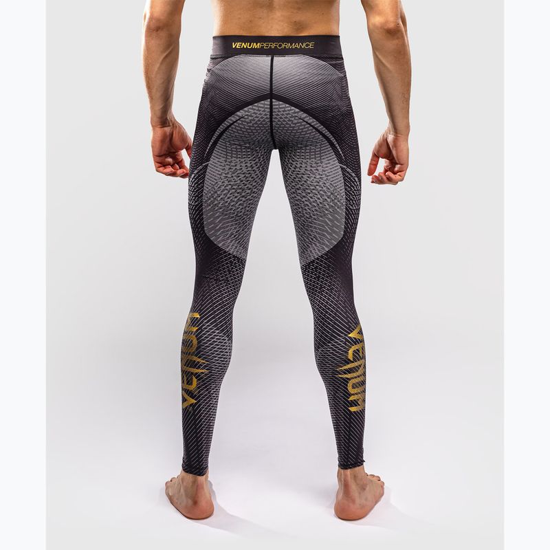 Férfi edzőleggingsek Venum Galactic 3.0 Spats black/gold 3
