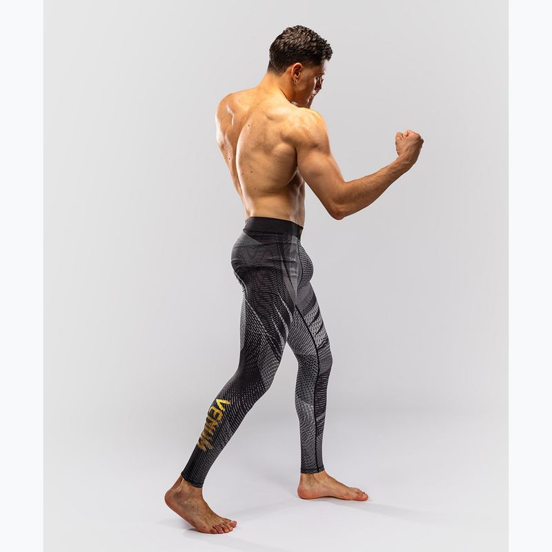 Férfi edzőleggingsek Venum Galactic 3.0 Spats black/gold 4