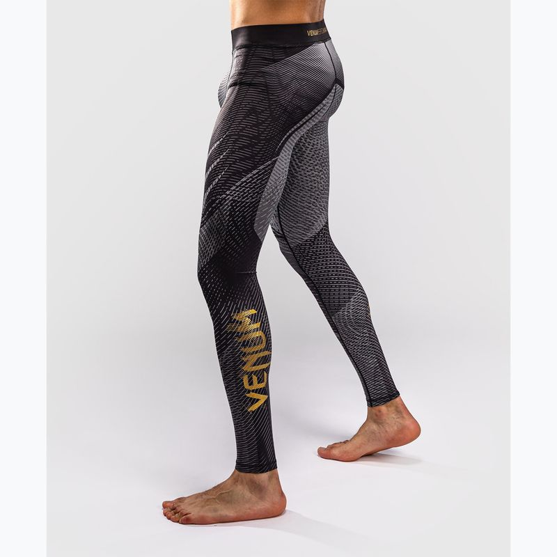 Férfi edzőleggingsek Venum Galactic 3.0 Spats black/gold 5