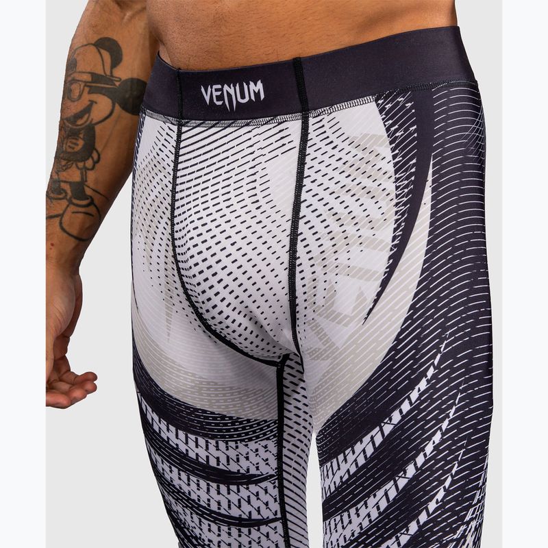 Férfi edzőleggingsek Venum Galactic 3.0 Spats off white/black 6
