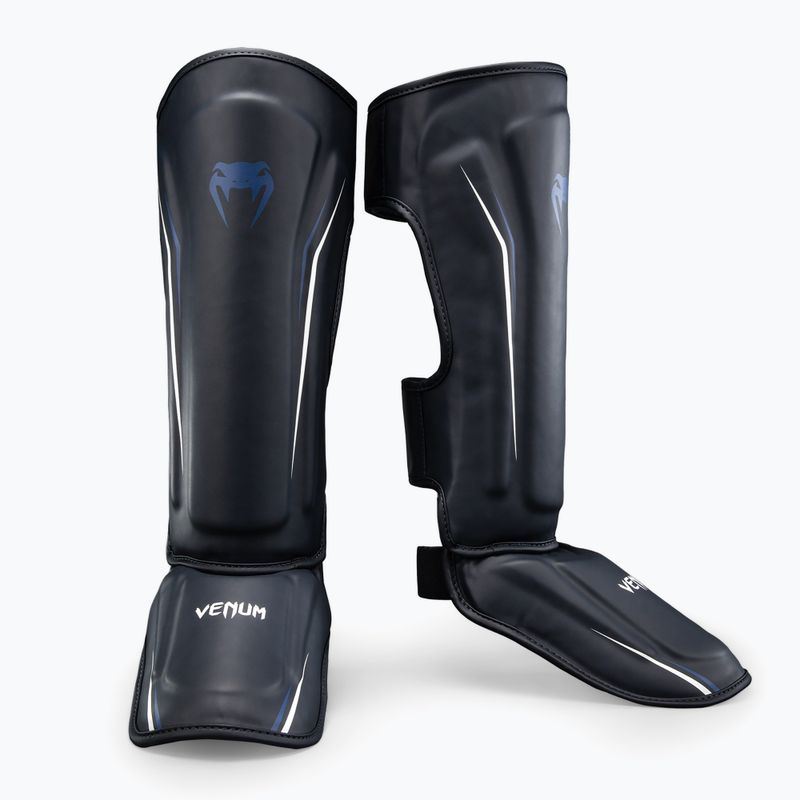Sípcsontvédők Venum G-Core Shin navy blue/white 2