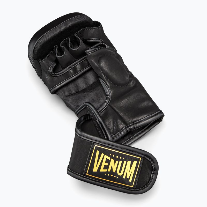 MMA kesztyűk Venum G-Core Sparring black/gold 3