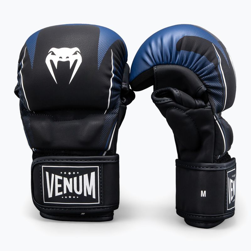 MMA kesztyűk Venum G-Core Sparring navy blue/white 2