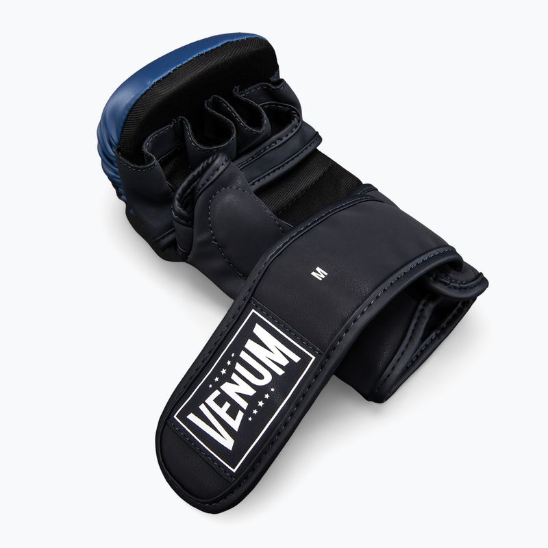 MMA kesztyűk Venum G-Core Sparring navy blue/white 4