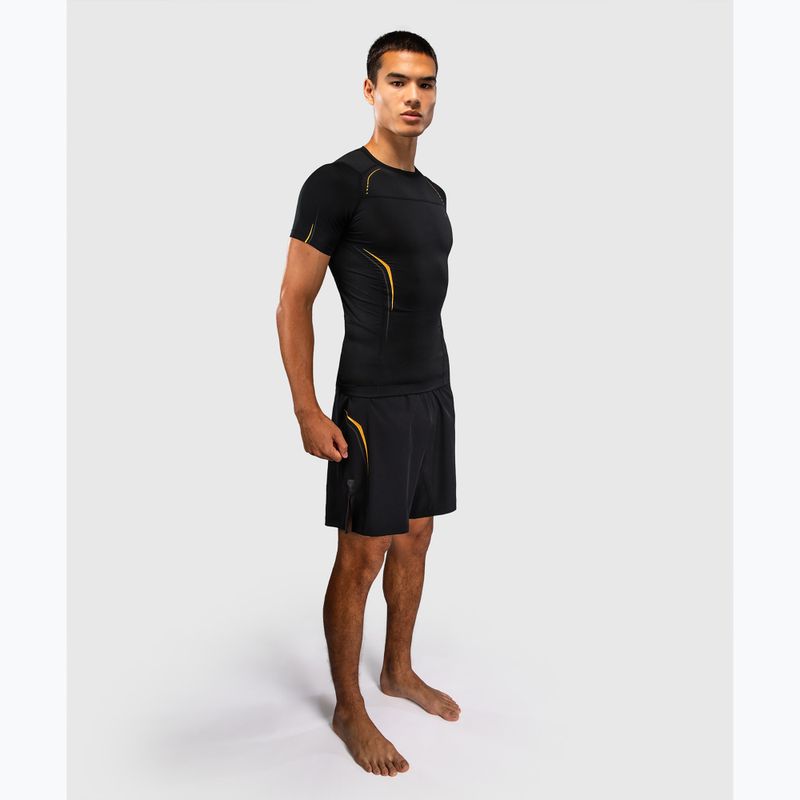 Férfi rashguard Venum G-Core Rashguard SS black/gold 2