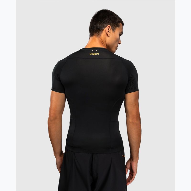Férfi rashguard Venum G-Core Rashguard SS black/gold 3