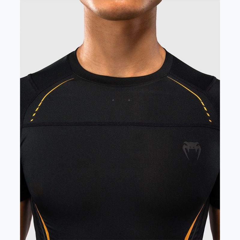 Férfi rashguard Venum G-Core Rashguard SS black/gold 5