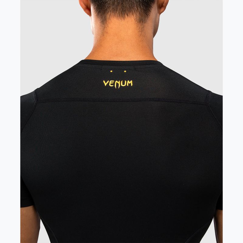 Férfi rashguard Venum G-Core Rashguard SS black/gold 6