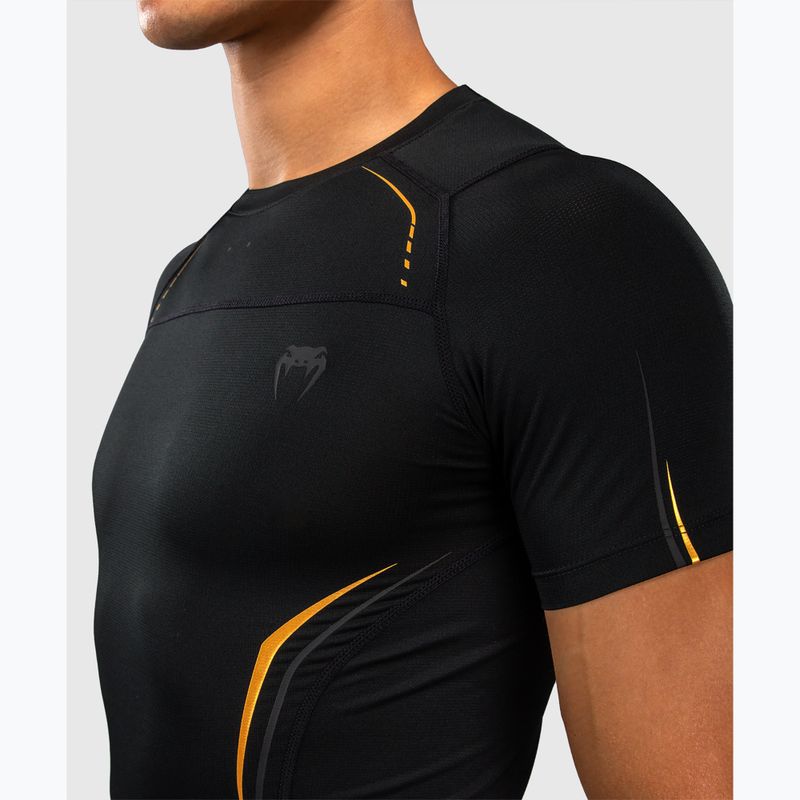 Férfi rashguard Venum G-Core Rashguard SS black/gold 7