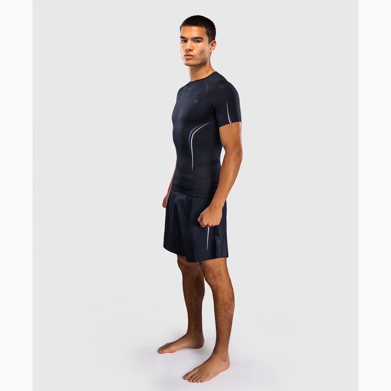 Férfi rashguard Venum G-Core Rashguard SS navy blue/white 2