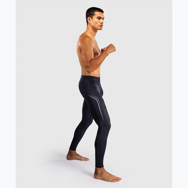 Férfi edzőleggingsek Venum G-Core Spats navy blue/white 2