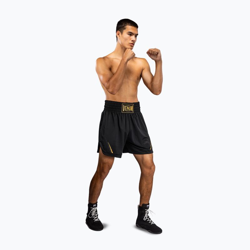 Férfi edző rövidnadrág Venum G-Core Boxing black/gold 2