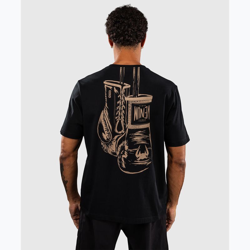 Férfi póló Venum Fight Icon Cotton black 2