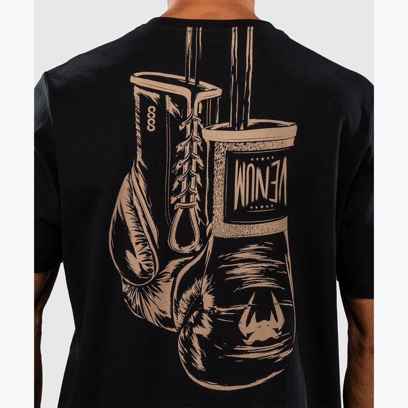 Férfi póló Venum Fight Icon Cotton black 4