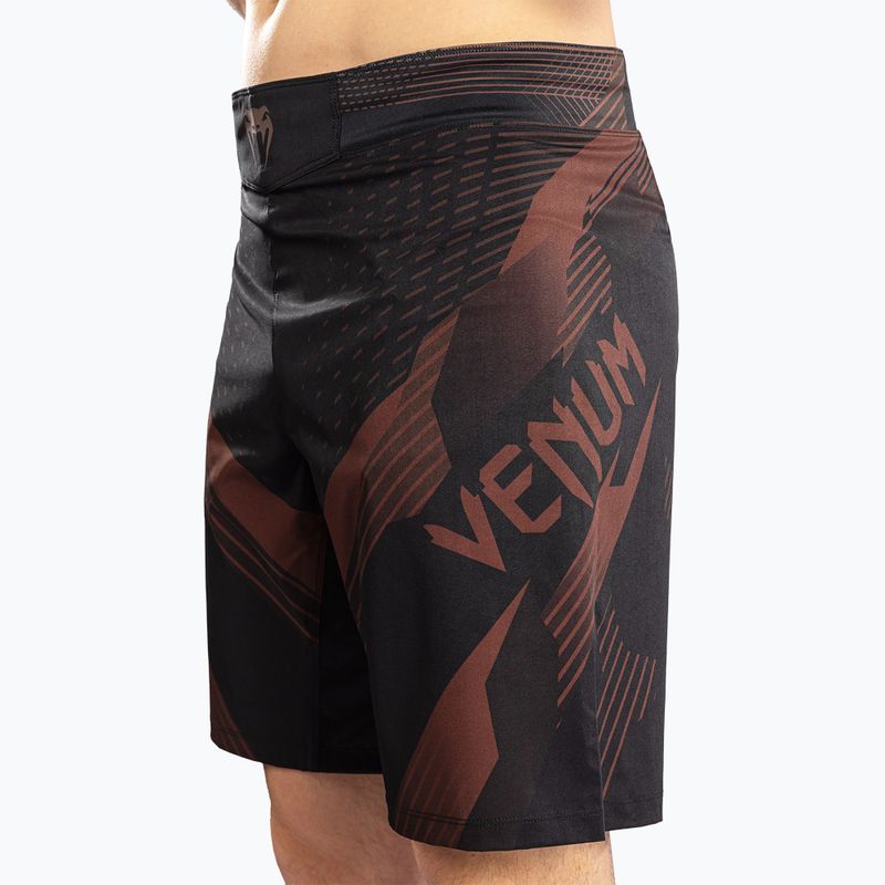 Férfi edző rövidnadrág Venum No-Gi 6.0 Fight black/brown 5