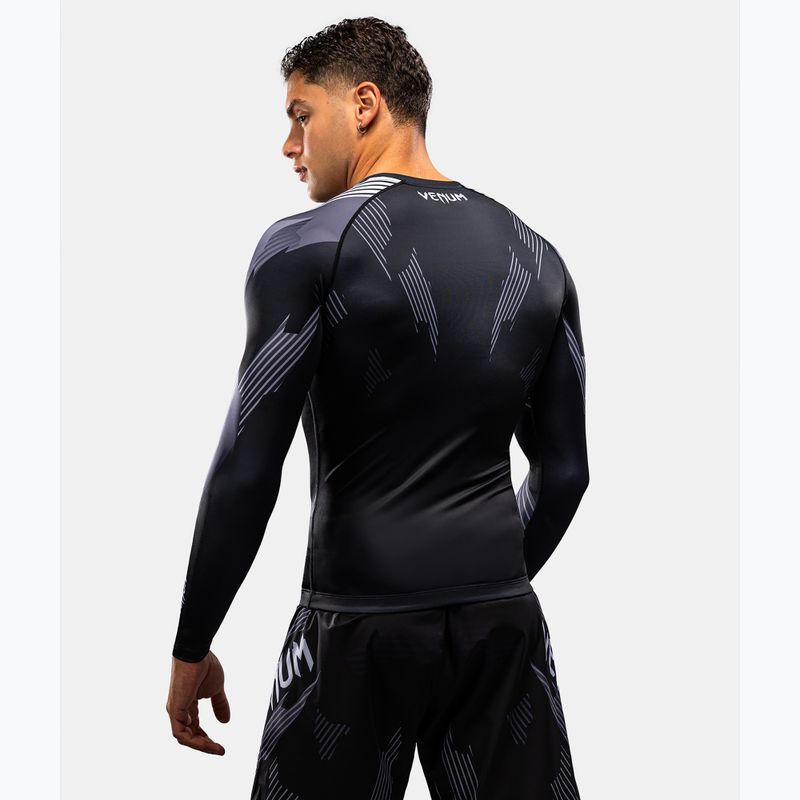 Férfi hosszú ujjú rashguard Venum No-Gi 6.0 Rashguard black/white 2