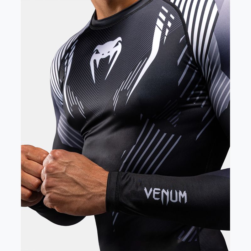 Férfi hosszú ujjú rashguard Venum No-Gi 6.0 Rashguard black/white 5