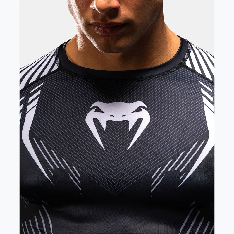 Férfi hosszú ujjú rashguard Venum No-Gi 6.0 Rashguard black/white 6