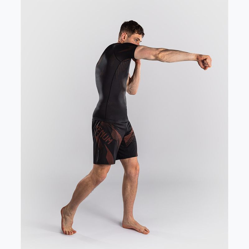 Férfi rashguard Venum No-Gi 6.0 Rashguard black/brown 2