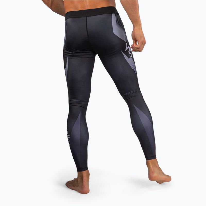 Férfi edzőleggingsek Venum No-Gi 6.0 Spats black/white 3