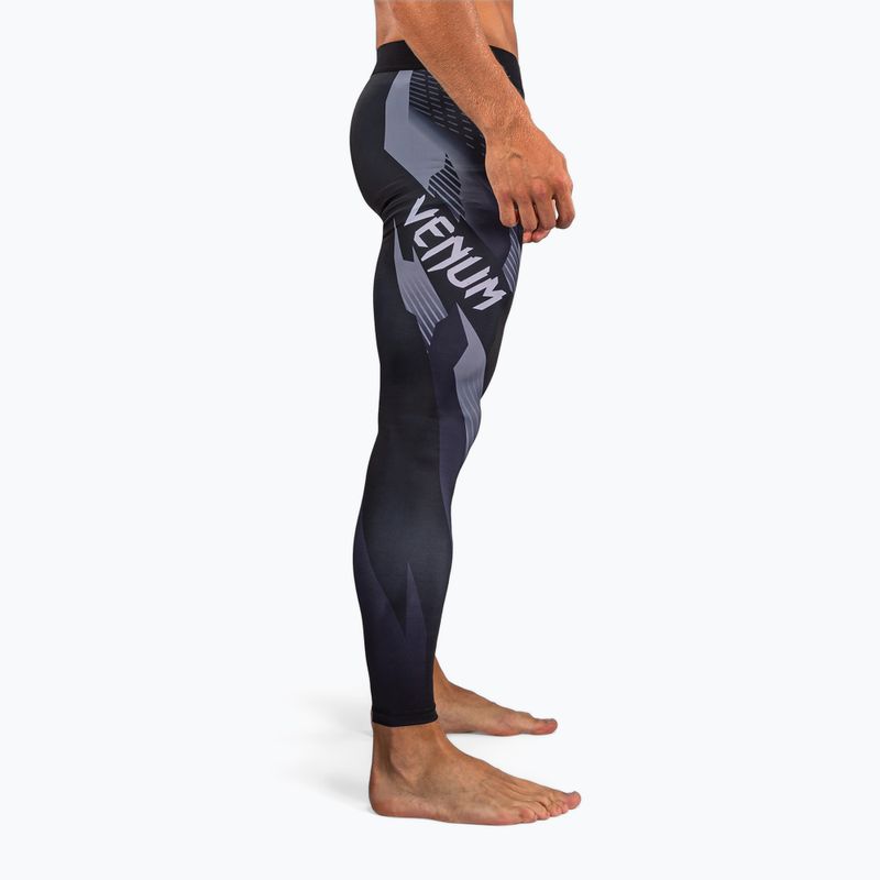 Férfi edzőleggingsek Venum No-Gi 6.0 Spats black/white 7