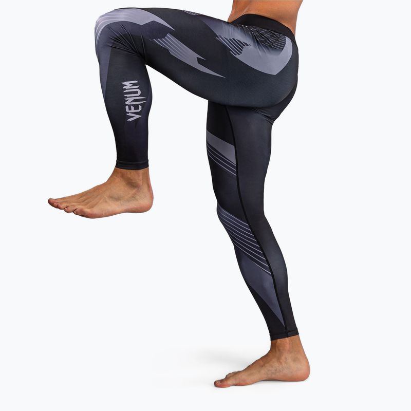 Férfi edzőleggingsek Venum No-Gi 6.0 Spats black/white 8