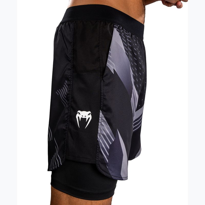 Férfi edző rövidnadrág Venum No-Gi 6.0 Training black/white 7