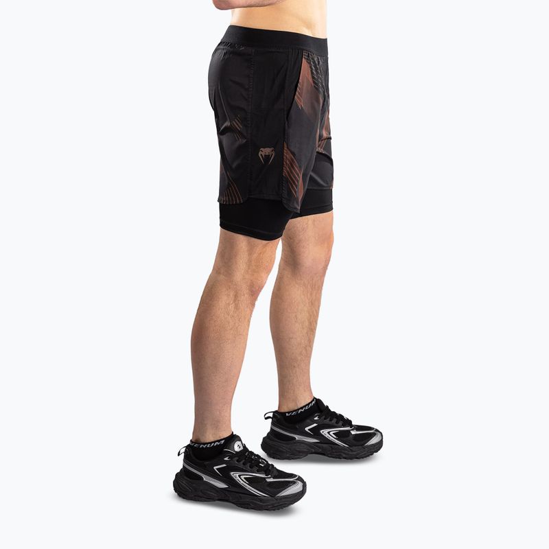 Férfi edző rövidnadrág Venum No-Gi 6.0 Training black/brown 4