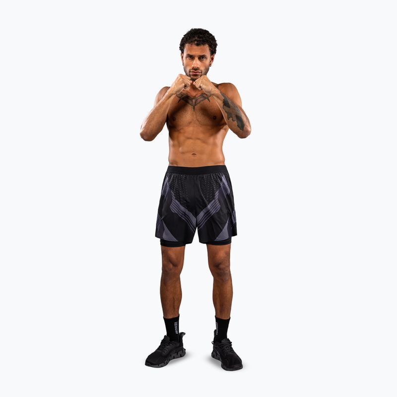 Férfi edző rövidnadrág Venum No-Gi 6.0 Training black/grey 2