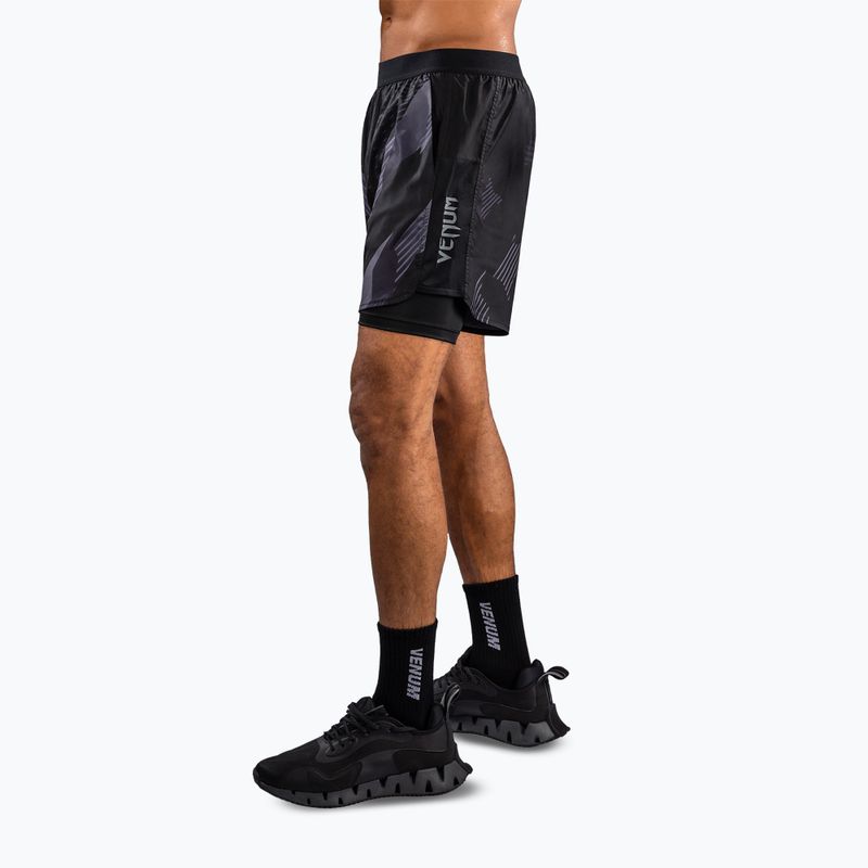 Férfi edző rövidnadrág Venum No-Gi 6.0 Training black/grey 4