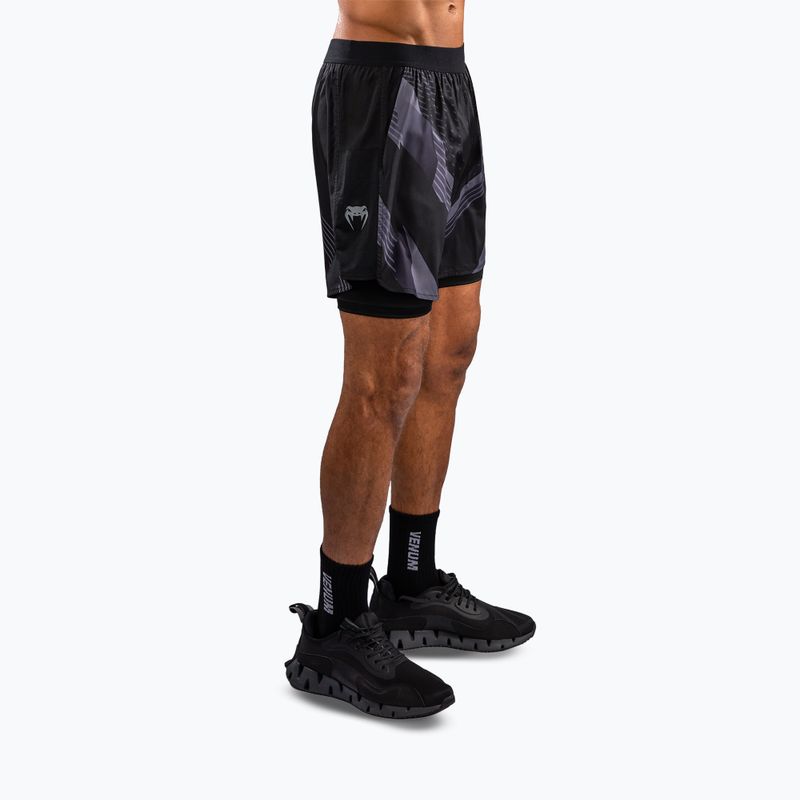 Férfi edző rövidnadrág Venum No-Gi 6.0 Training black/grey 5