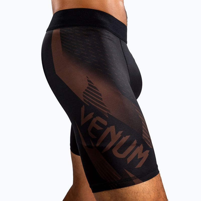 Férfi edző rövidnadrág Venum No-Gi 6.0 Vale Tudo black/brown 7
