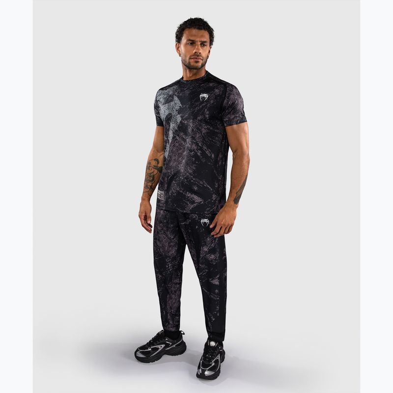Férfi póló Venum Rage & Workout Dry Tech black/grey 2