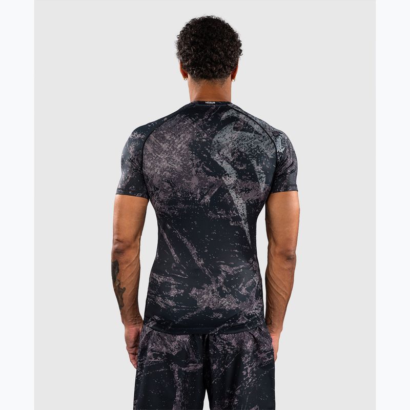 Férfi rashguard Venum Rage & Workout Rashguard SS black/grey 2