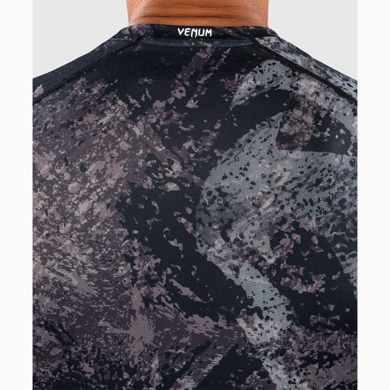 Férfi rashguard Venum Rage & Workout Rashguard SS black/grey 6