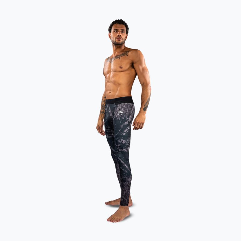 Férfi edzőnadrág Venum Rage & Workout Compression black/grey 2
