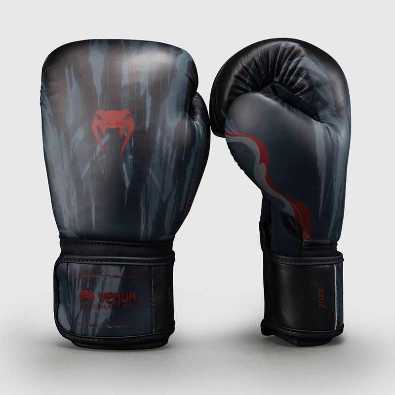 Bokszkesztyűk Venum Demon Boxing black/grey 2