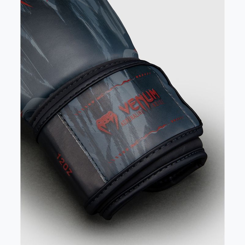 Bokszkesztyűk Venum Demon Boxing black/grey 4