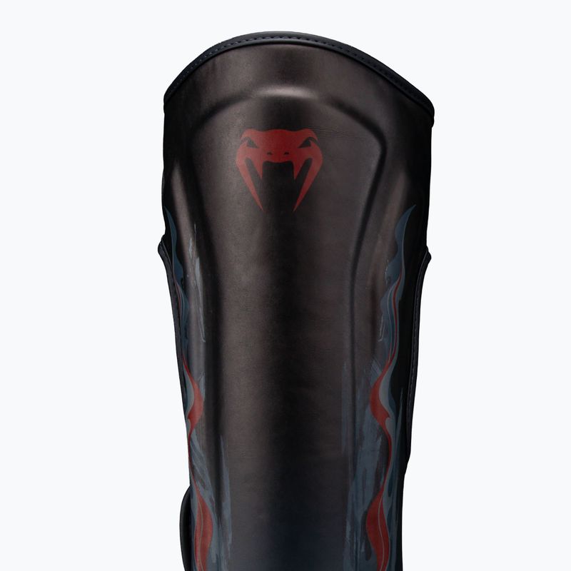 Sípcsontvédők Venum Demon Shin black/grey 3