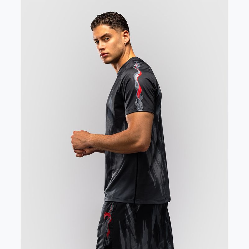 Férfi póló Venum Demon Dry Tech black/grey 3