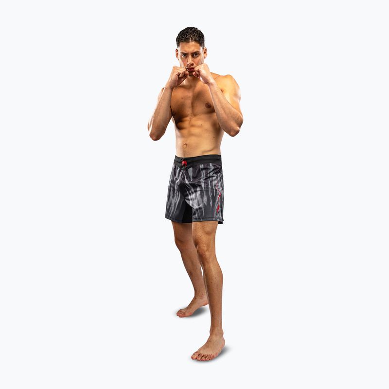 Férfi edző rövidnadrág Venum Demon Fight black/grey 2