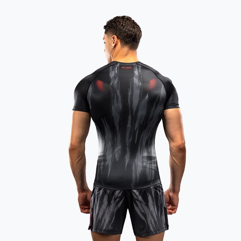 Férfi rashguard Venum Demon Rashguard SS black/grey 2