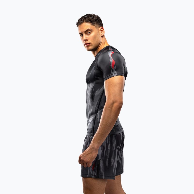 Férfi rashguard Venum Demon Rashguard SS black/grey 3