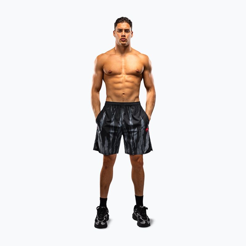 Férfi edző rövidnadrág Venum Demon Training black/grey 2